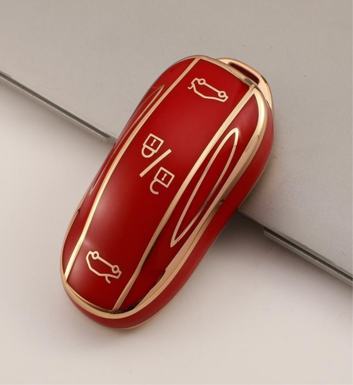 Tesla TPU protective key case,please choose the color.