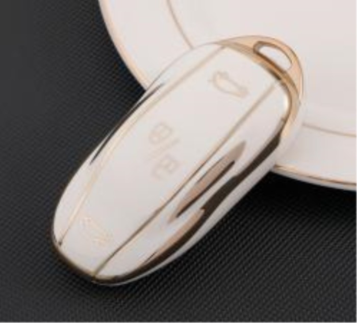 Tesla TPU protective key case,please choose the color.