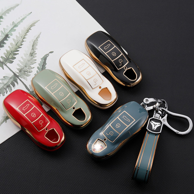 Porsche TPU protective key case,please choose the color.