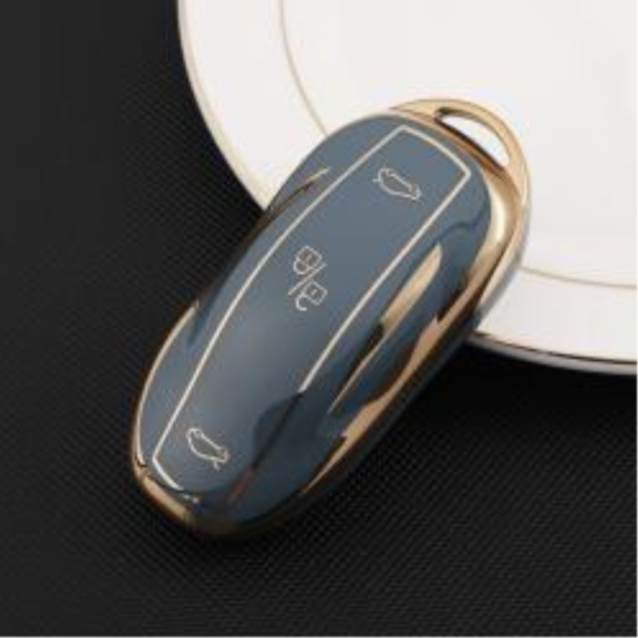 Tesla TPU protective key case,please choose the color.