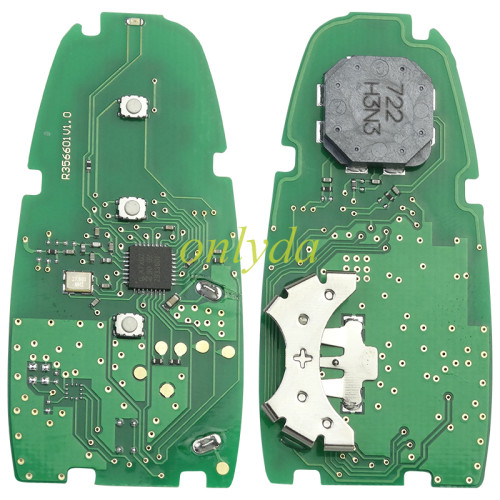 Aftermarket Hyundai Santa Fe 2022-2024 Smart Key With 3Buttons 95440-S1500 433MHz FCC ID FOB-4F25 HITAG3 NCF29AxX/ NCF29A1XID47