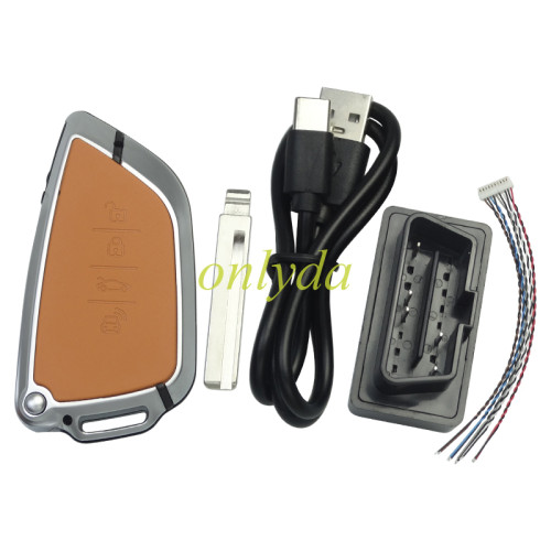 HS688 Universal Modified Remote Smart LCD KeyDisplay Car Key Keyless Go English/Korean/Russian/Spanish/Portuguese/Arabic/ThaiJapanese/German/ltlian/French