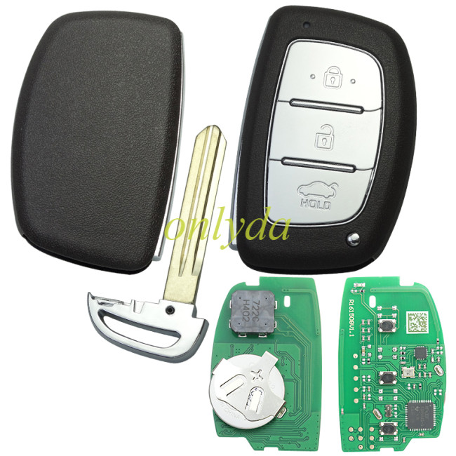 Hyundai Elantra 2017 Smart Key Remote 433MHz 95440-F2100 (95440F2100) 8A DST128 H chip 3button