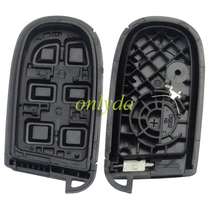 For Fiat  remtoe key blank with blade SIP22 with Square badge place , pls choose button