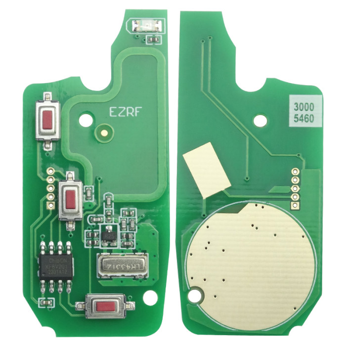 For Fiat 3 button remote key with Megamos ID48 chip with 434mhz  Fiat Bravo(2007-09/05/2008)  /Fiat Liena           Fiat Stilo(2001-2007)