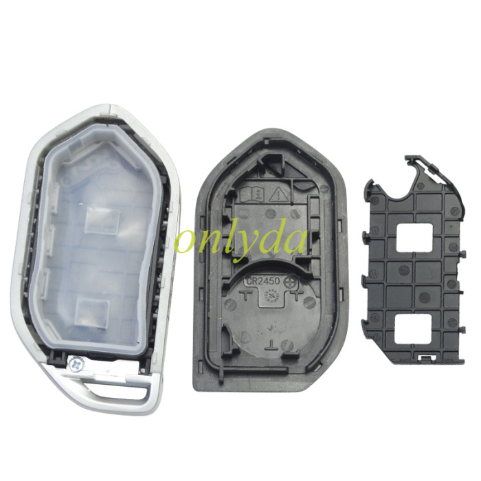 For Kia  remote key shell black color without badge ， pls choose button