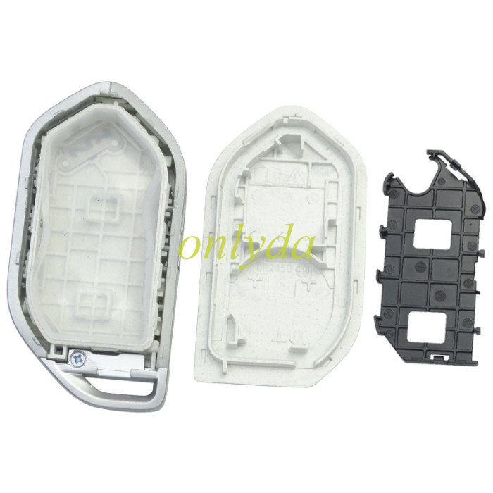 For Kia  remote key shell White color with badge ， pls choose button