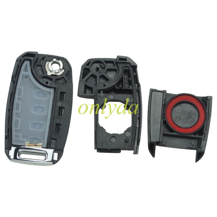 For KIA 3+1 button flip remote key blank