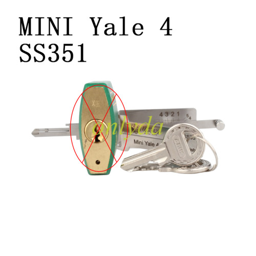 MINI Yale 4 SS351 2 in 1 decode and lockpick for Civil lock