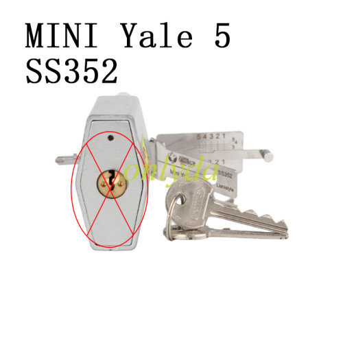 MINI Yale 5 SS352 2 in 1 decode and lockpick for Civil lock