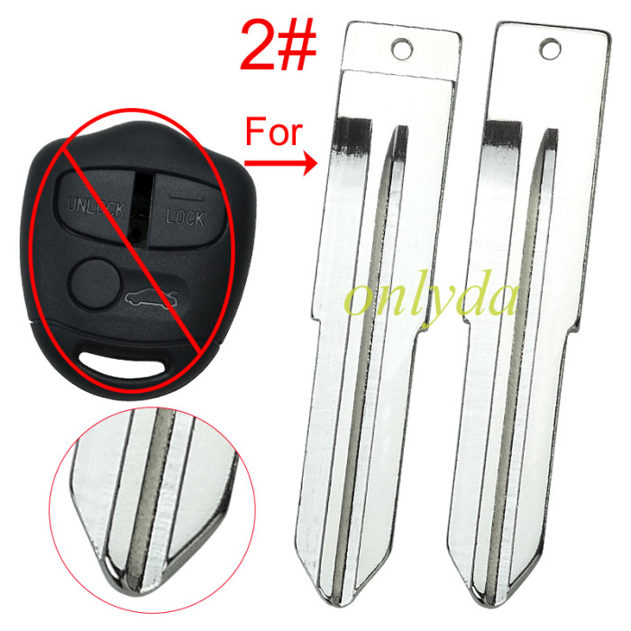 blade For Mitsubish remote key blank, pls choose blade type
