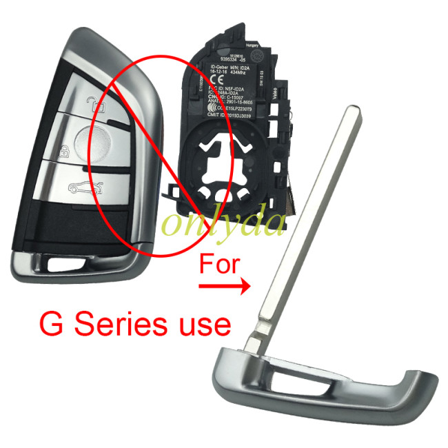 emergency  key blade For BMW G series key ,used for BMW-B35C