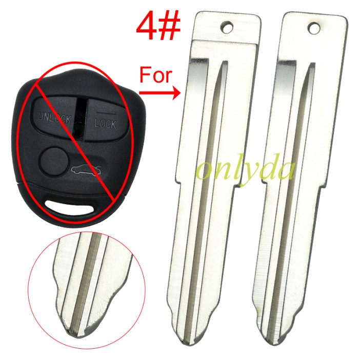 blade For Mitsubish remote key blank, pls choose blade type