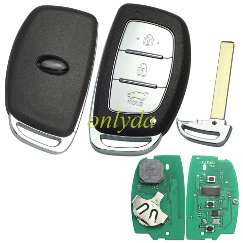For  Hyundai Ioniq 2017-2019  95440-G2100  keyless Smart 3 button remote key with 47chip （HITAG3） with 433mhz FSK FCC ID：TQ8-FOB-4F11 95440G2100