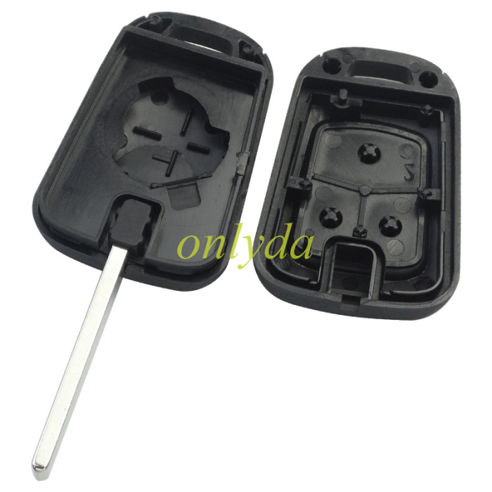 For Opel 2 button remote key with 433mhz, chip :GM(Hitag2, 5WK model, original PCB+aftermarket key shell