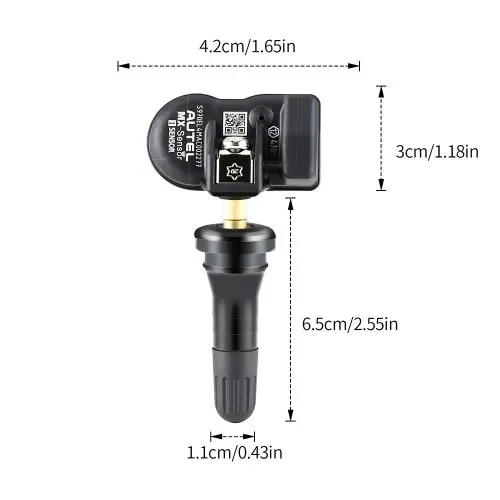 Autel TPMS MX-Sensor 1pc 315MHz 433MHz Sensor 2in1 Clone-able Programmable Sensors For TS508 Tire Pressure Monitoring Car Tool
