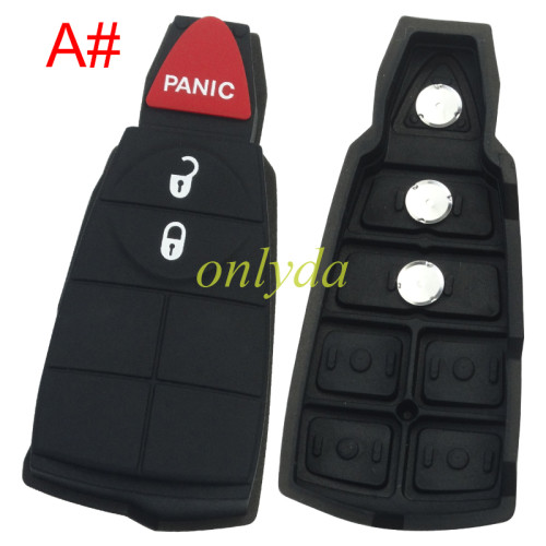 key  pad For Chrysler remote key shell , pls choose the model