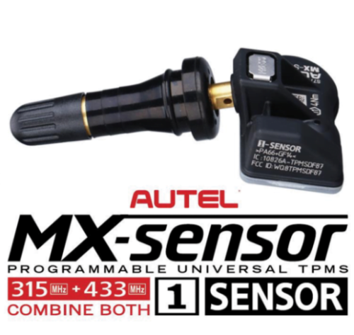 Autel TPMS MX-Sensor 1pc 315MHz 433MHz Sensor 2in1 Clone-able Programmable Sensors For TS508 Tire Pressure Monitoring Car Tool