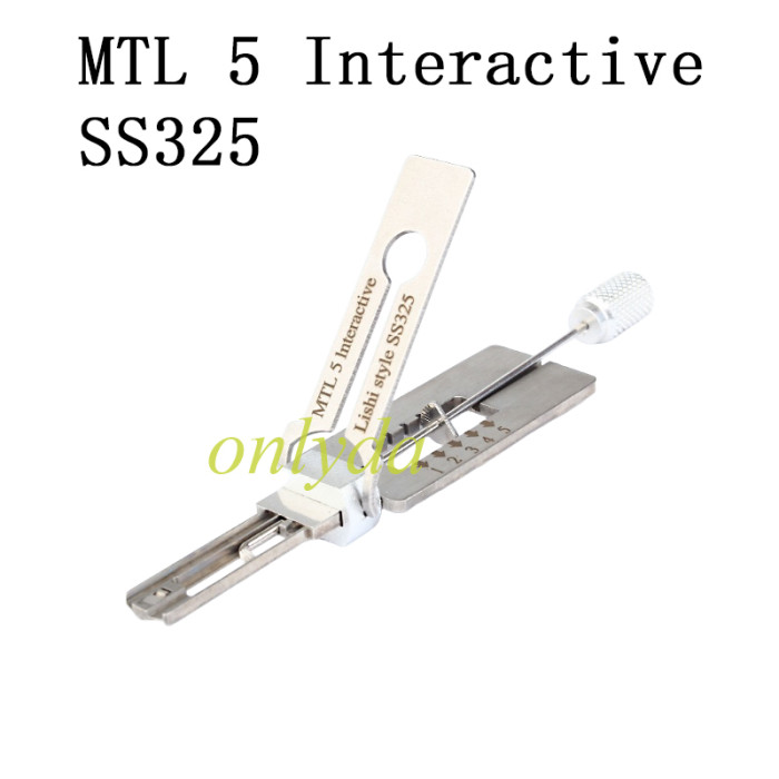 MTL 5 Interactive SS325    2 in 1 decode and lockpick for Civil lock