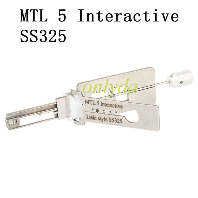 MTL 5 Interactive SS325 2 in 1 decode and lockpick for Civil lock