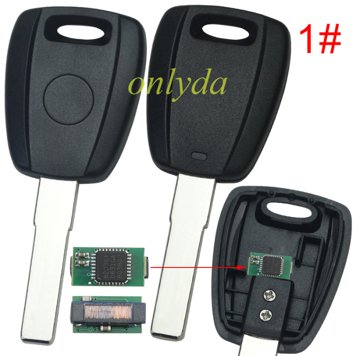 For Fiat transponder key with MQBchip, pls choose model