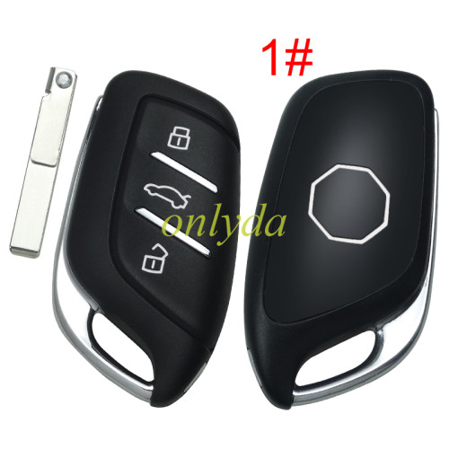 For MG aftermarket remote key shell with Badge