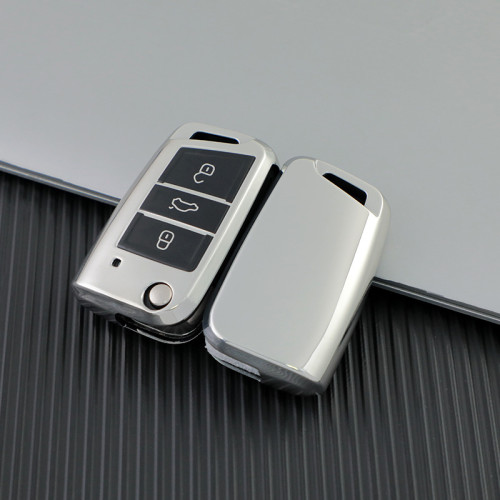 For VW 3 button TPU protective key case please choose the color