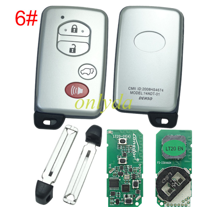 LT20-01 support  3370pcb，A433,F433,5290,0140,support 06-11, Toyota Camry 08, 10-15, Toyota Land Cruiser 06-13, Toyota Prado 10-15, Toyota Prius 09-11, 14, Toyota Crown 08-10, 14, Toyota Highlander 10-11, Toyota Reiz 10-12, ES240 08, ES250 06-09, 12-ES350 09, IS300C 08,10, IS300 11,15, RX350 10-11, 13, GX460 09,11-15, RX270 09, RX450 15, RX450H 12, 14-15, CT200 12, CT200H