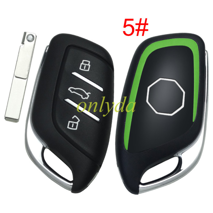For MG aftermarket remote key shell with Badge