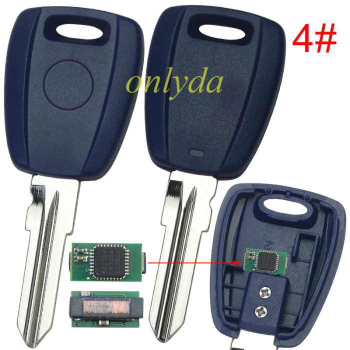 For Fiat transponder key with MQBchip, pls choose model
