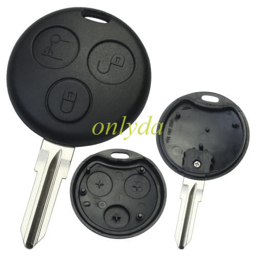 For  Benz 3 button remote key blank