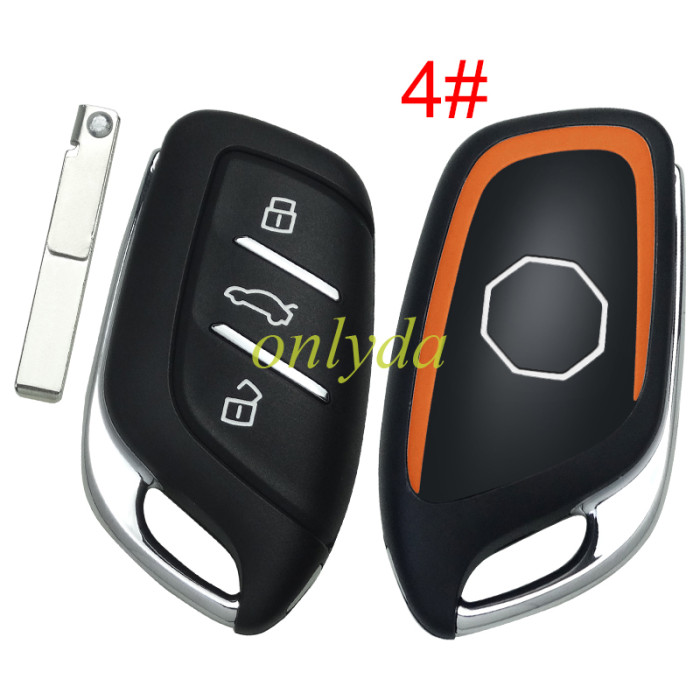 For MG aftermarket remote key shell with Badge