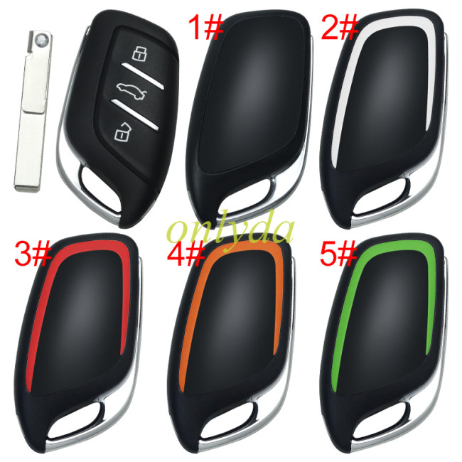 For MG 3 button remote key shell without badge