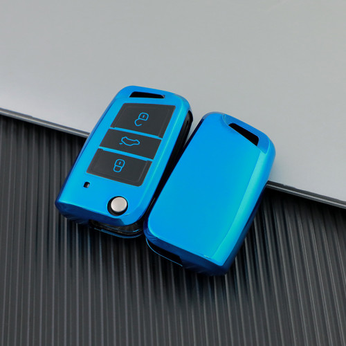 For VW 3 button TPU protective key case please choose the color