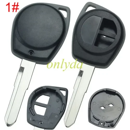 [Europe warehouse] free shipping 10pcs/lot for Suzuki Swift   Entry Fob cover with 2 Buttons Remote Key Case Shell