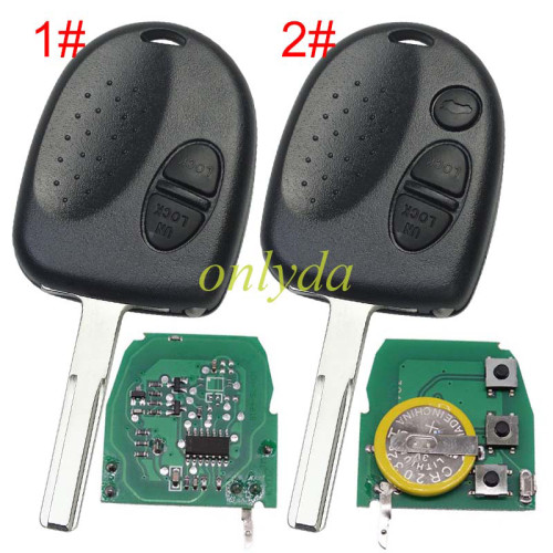 For Chevrolet 2/3 button remote key with 304mhz , pls choose button
