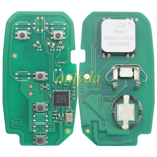 For 4+1 button remote key with HITAG2 46 chip-315mhz/434mhz  FCCID:HYQ4AA ,pls choose frequency and button