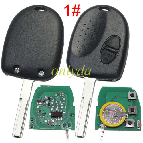 For Chevrolet 2/3 button remote key with 304mhz , pls choose button