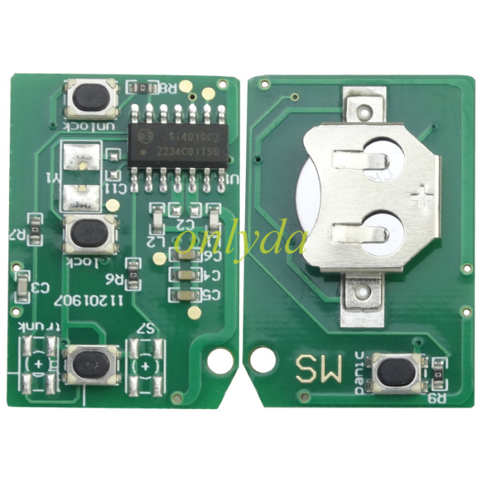 For GMC 2+1/3+1 button remote key with 434mhz,pls choose button