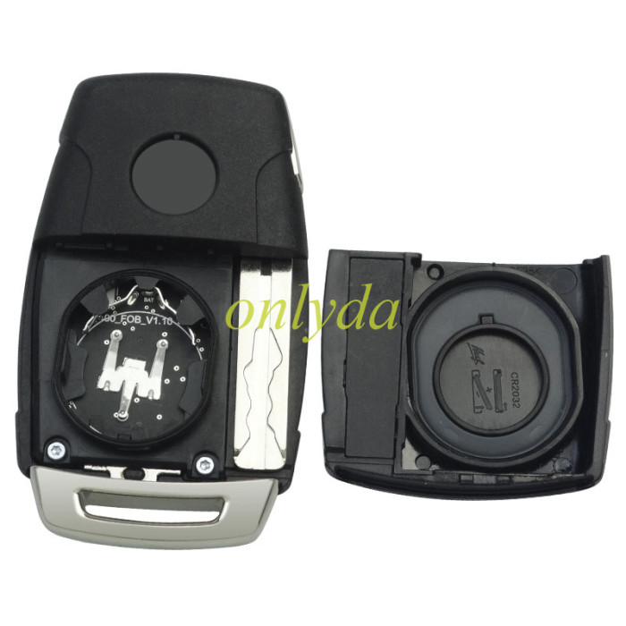 ORIGINAL Key for SsangYong 3 button remote key SUV 8751036050 with 433MHZ  PN:87510-36050 Model:MT FLIP 03 MSIP-CRM-MTE-MT-FLIP03 blade cutted 173301CD