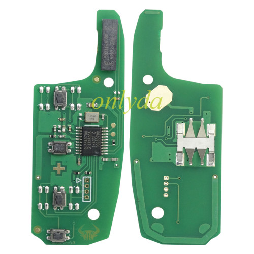 For Chevrolet 2/3/4 button remote key with PCF7941E\PCF7937E1 29XE\D46(HITAG2) chip-434/315mhz, pls choose button  and frequency