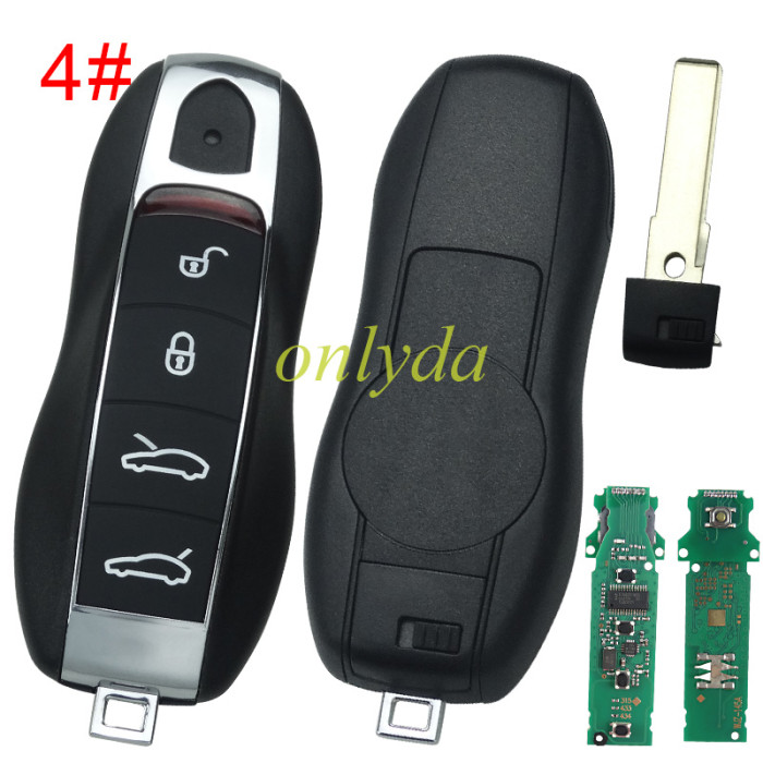 KYDZ brand Porsche  Keyless remote key   PCF7945P Chip with 315mhz/433mhz/434mhz,pls choose button and frequency