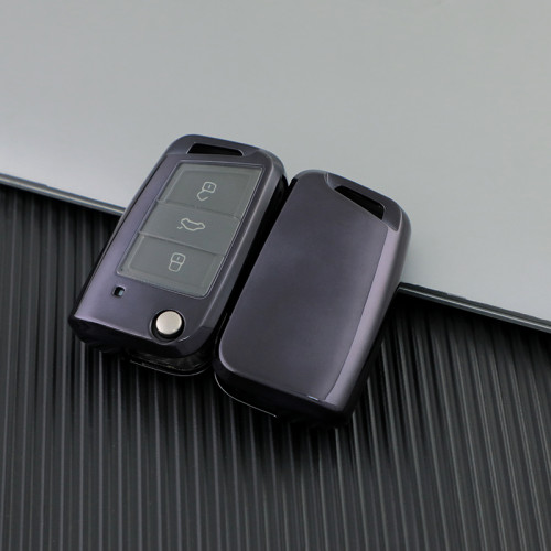 VW TPU protective key case Black or Red color, please choose