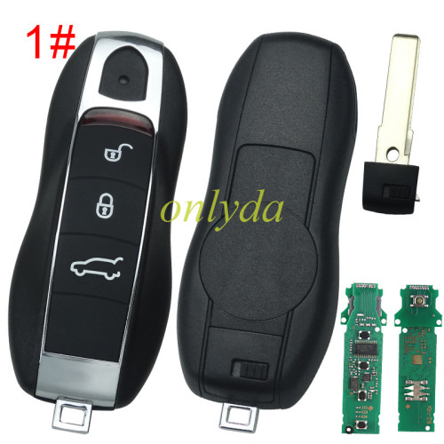 KYDZ brand Porsche  Keyless remote key   PCF7945P Chip with 315mhz/433mhz/434mhz,pls choose button and frequency