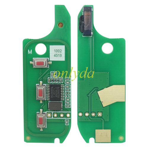 (M.Marelli BSI System) 3 button remote key 7946-433mhz  key profile:SIP22 Fiat:Ducato,Bravo,500L Peugeot:Boxer  CITROEN:Jumper ALFA ROMEO:Giulietta IVECO:Daily