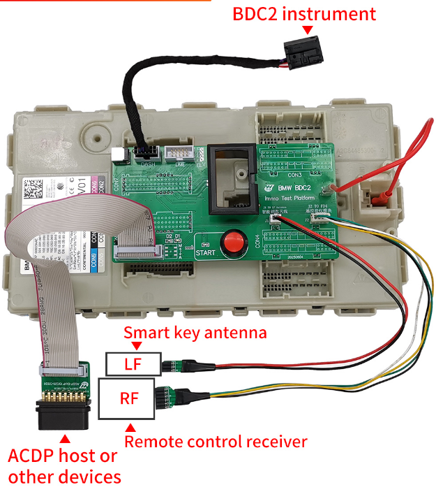 Yanhua BMW BDC2 Key Learning Bench Platform with AKL License A504 Support BMW G Series BDC2 AII Key Lost Work with ACDP Module 38