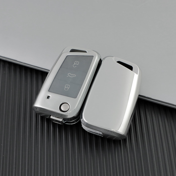 VW TPU protective key case Black or Red color, please choose