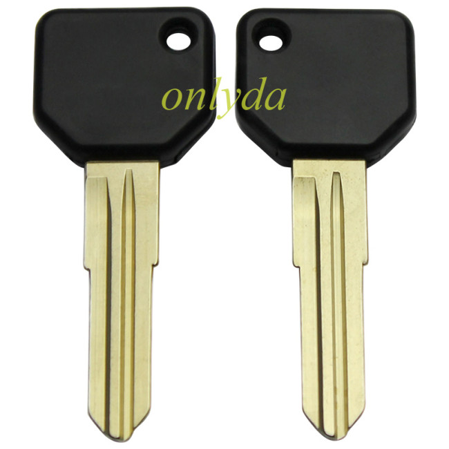 For Toyota transponder key blank  with carbon chip part,with right  blade  NO LOGO