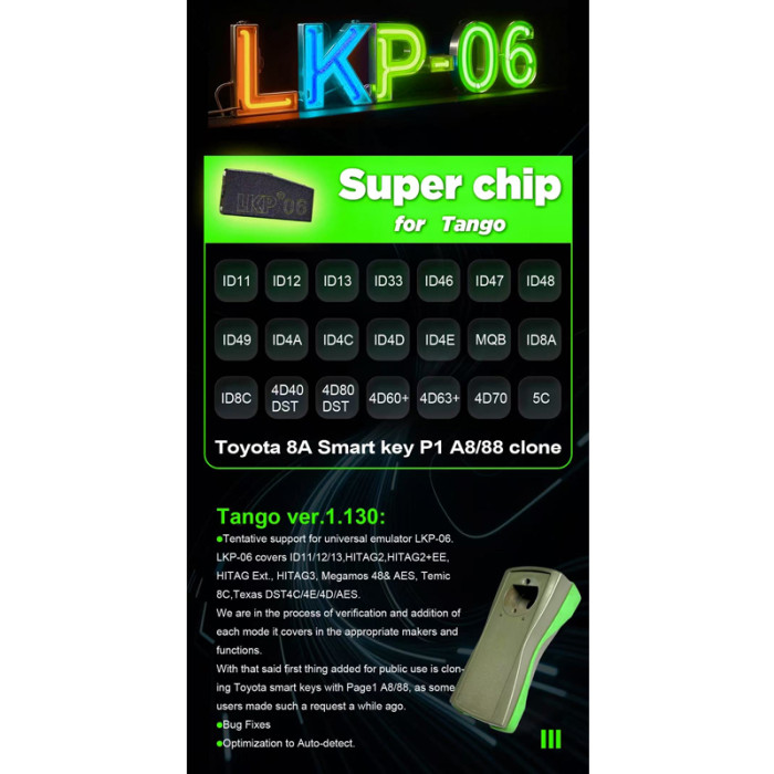 Original LKP06 super Chip for Tango