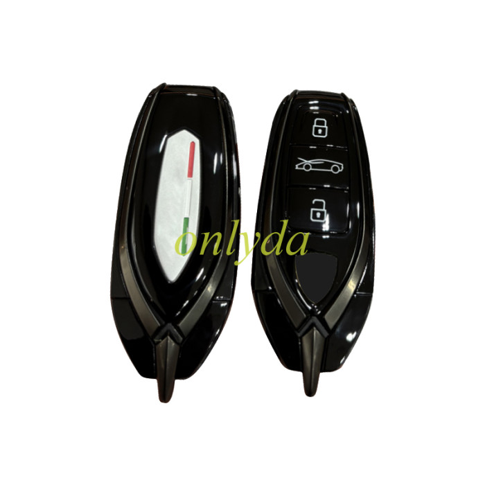 Aftermarket for Lamborghini  sport car sty 3 button remote key blank with Badge